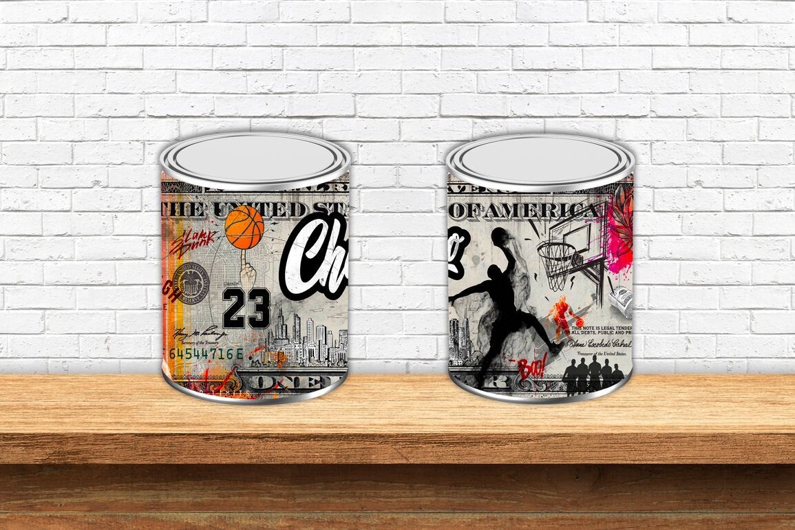 Pot de peinture "Chicago Dollar"