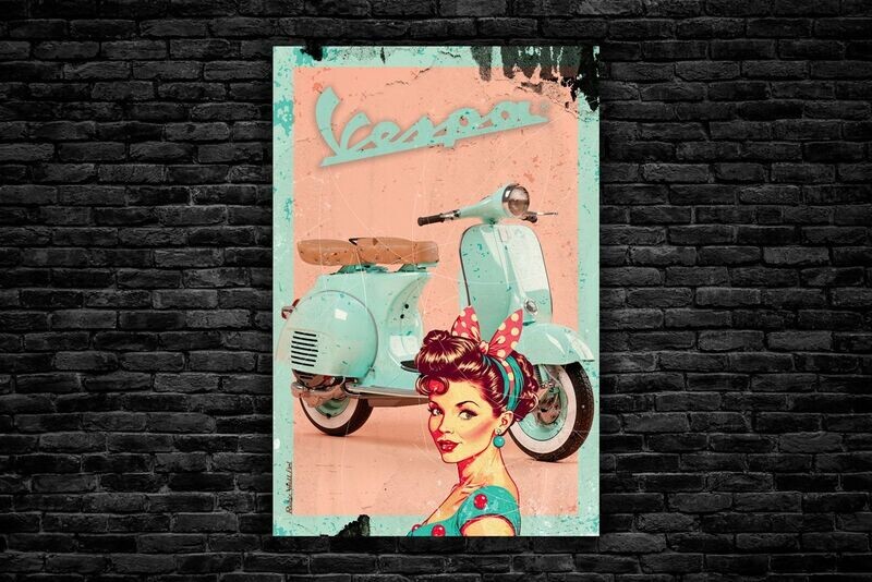 Retro Vespa