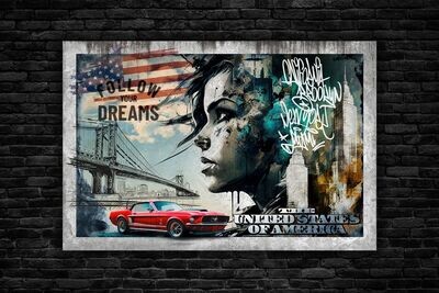 Wall Art USA Dream
