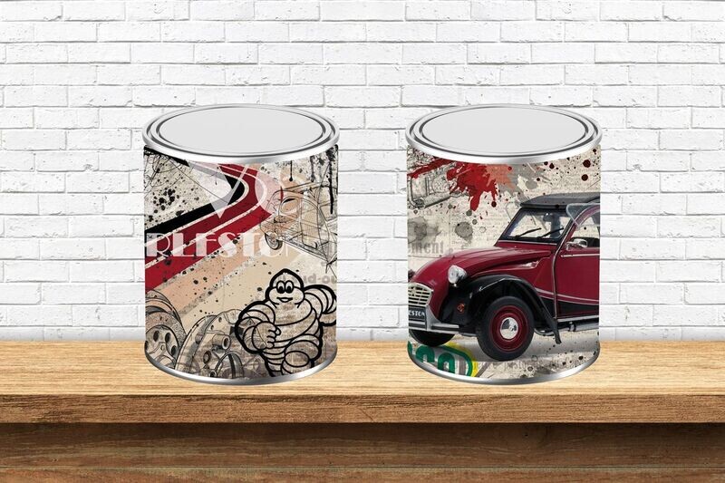 Pot de peinture "2CV Charleston Paper"