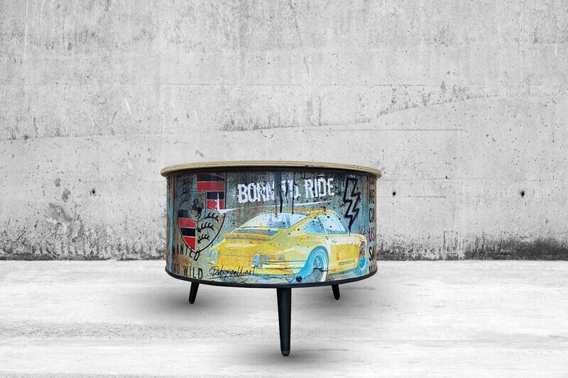 Table basse Rusty