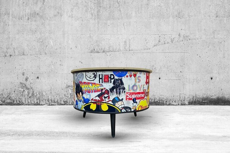 Table basse Patchwork Rubix
