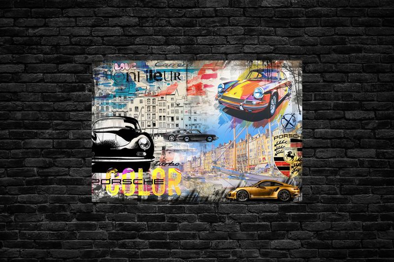 ART PORSCHE COLOR