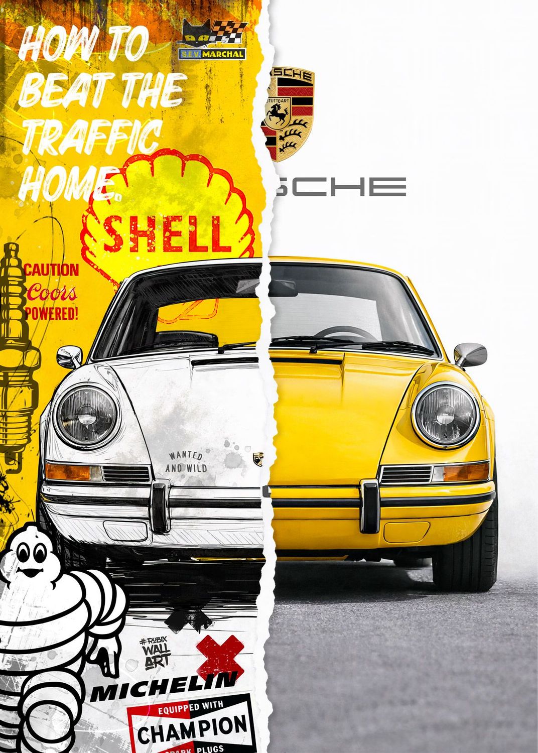 AFFICHE YELLOW 911