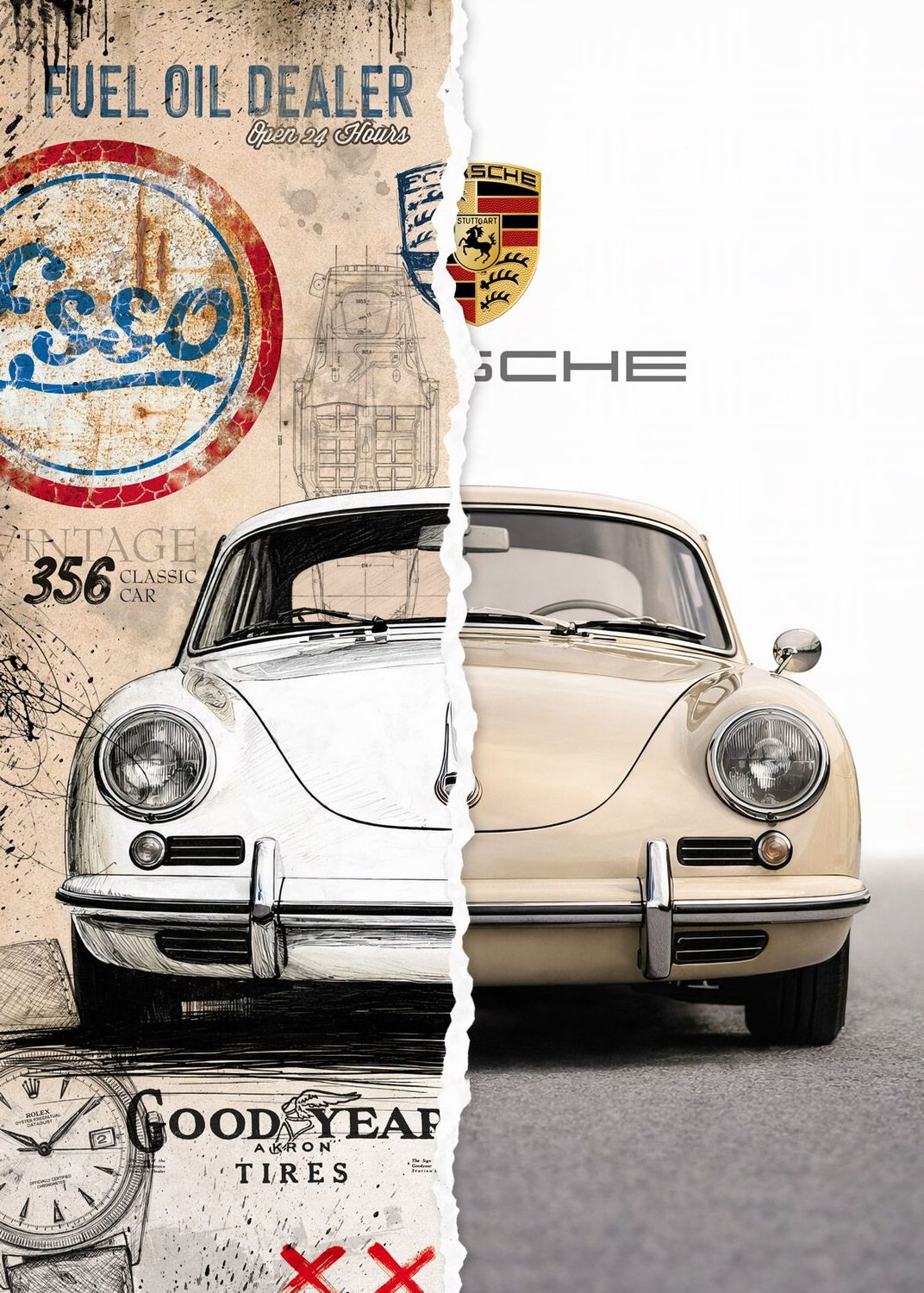 AFFICHE BEIGE 356