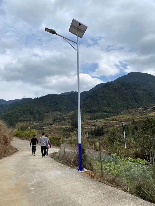 lampara solar de calle alto rendimiento 8,000 lm