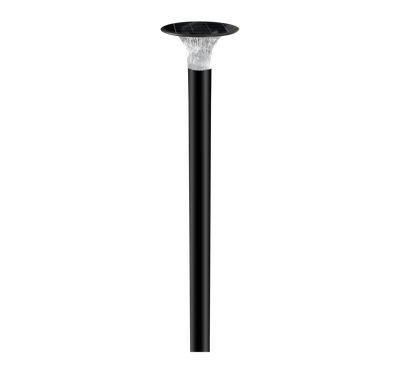 farol solar para poste o pilastras  2,200 lumens