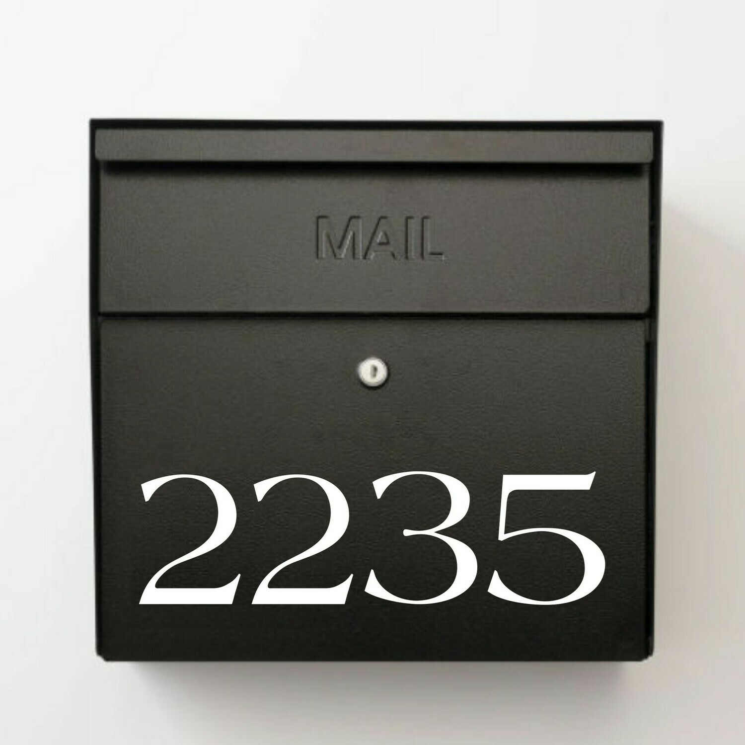 Traditional Mailbox Numbers