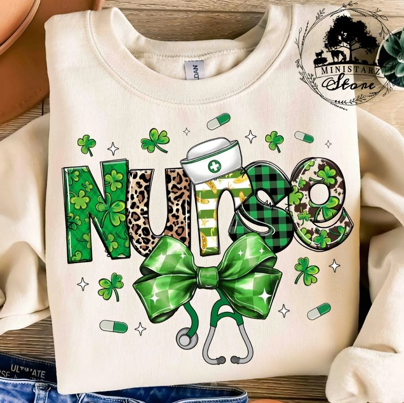 St. Patrick's Day Celebration Nurse