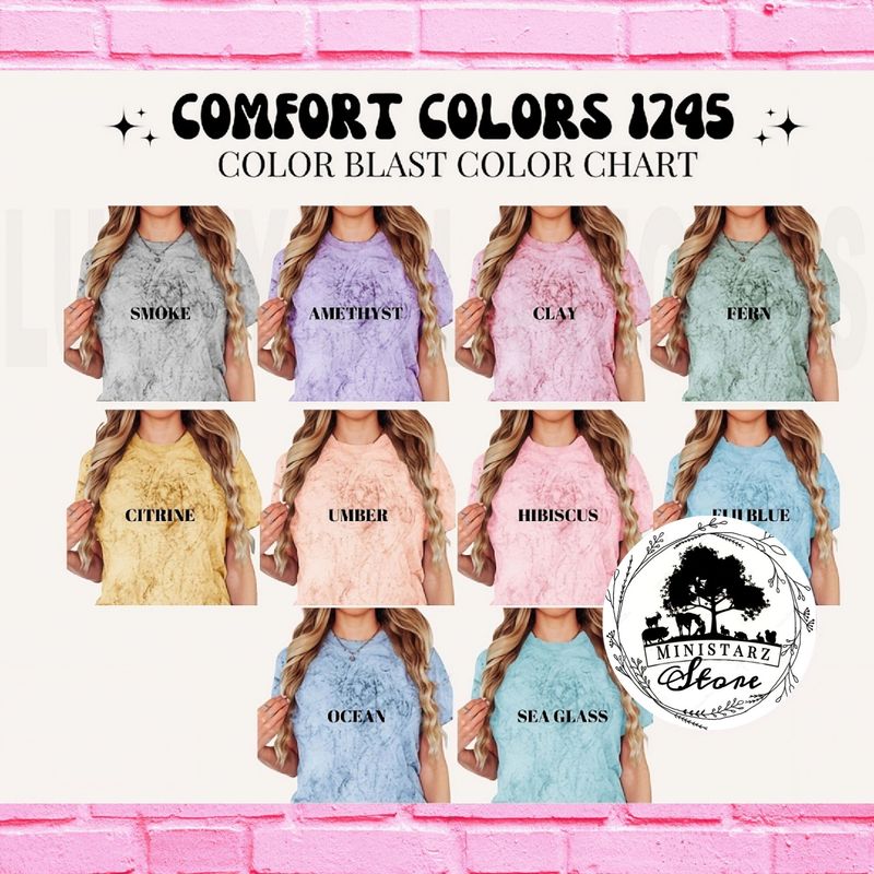 Custom Comfort Colors COLOR BLAST T-Shirts