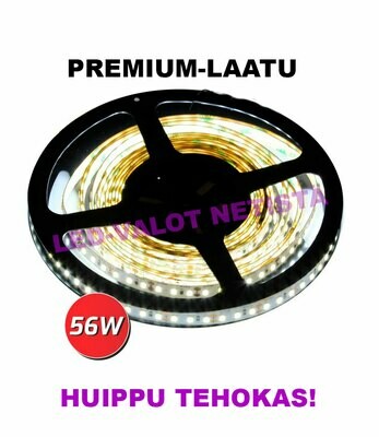 LED-nauha PREMIUM - 56W - IP20 - 5 metriä - 600 lediä LED-nauha PREMIUM - 56W - IP20 - 5 metriä - 600 lediä
