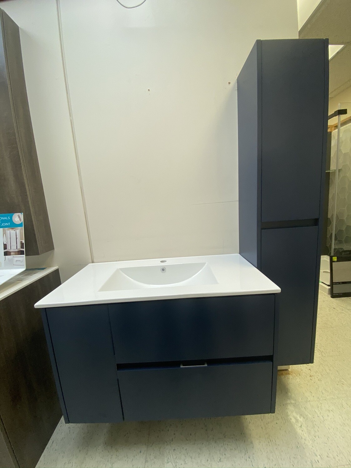 Bathroom Vanity and Linen Tower Combo