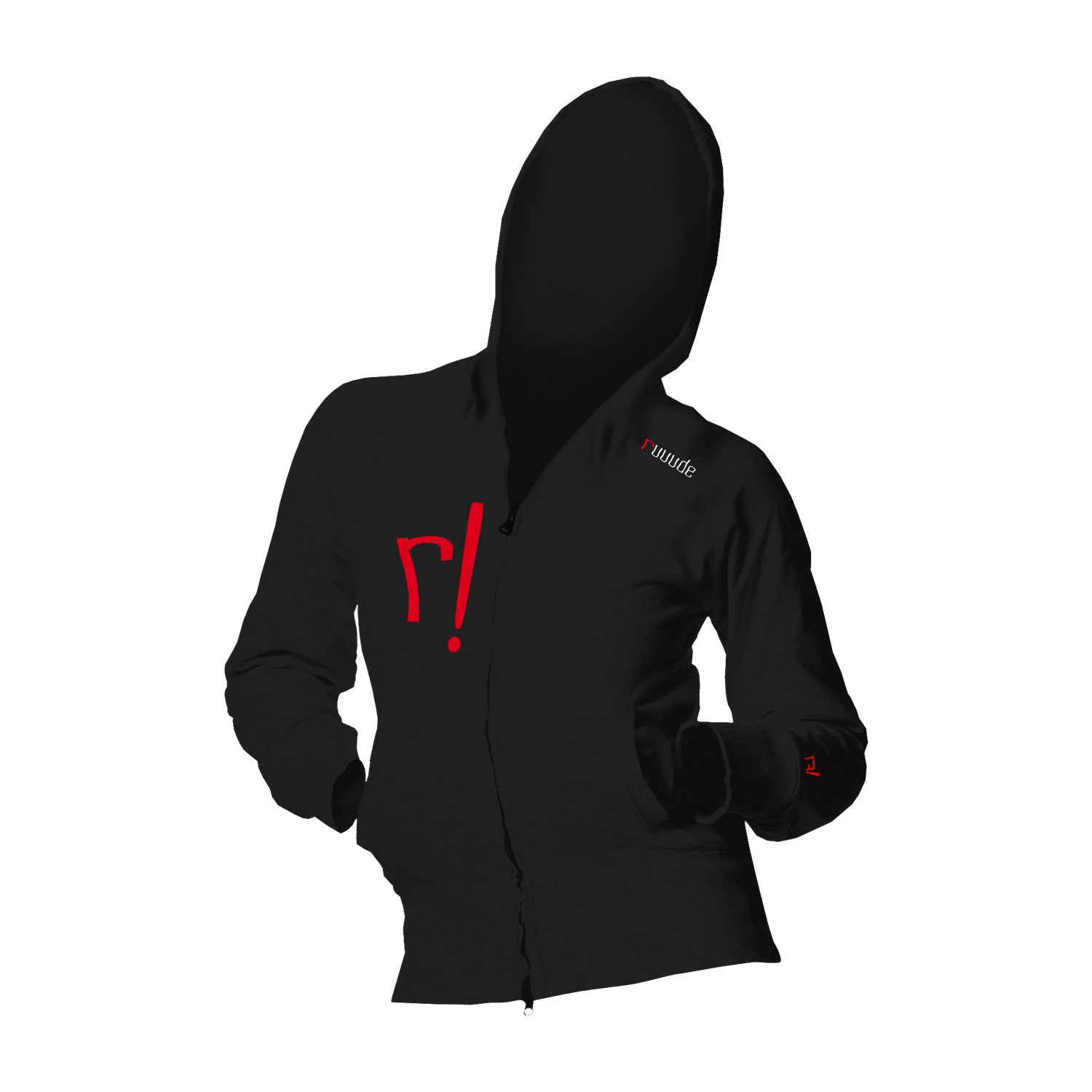 Ruuude R! Full Zip Hoodie Ruuude R! Full Zip Hoodie