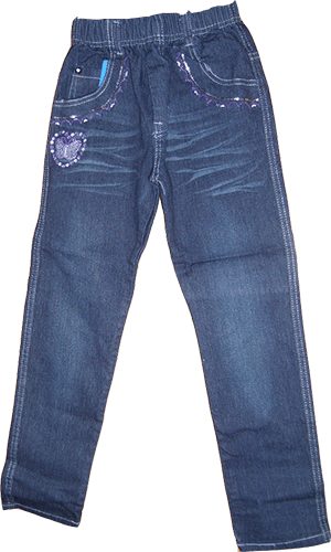 Jeans mit Schmetterling als Motiv Jeans mit Schmetterling als Motiv