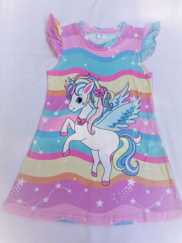 Kleid mit Einhorn