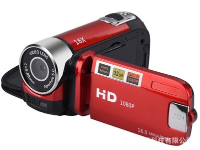 מצלמת וידאו דיגיטלית בחדות גבוהה 1080 מתנה לילדים מצלמת וידאו D90  16 מיליון פיקסלים