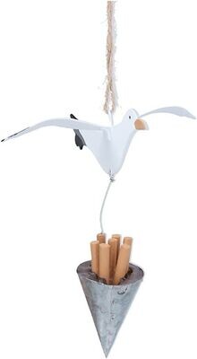 "Mine, mine, mine"
Little Seagull Hanging Ornament