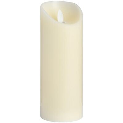 Cream Candle - Battery Operated Luxe Collection - 3x8