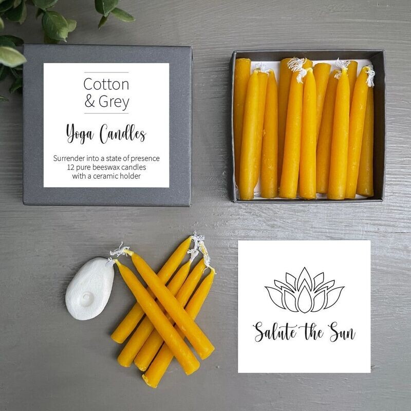 Yoga Mini Candles Set