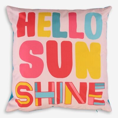 Spill Proof Hello Sunshine Outdoor Cushion