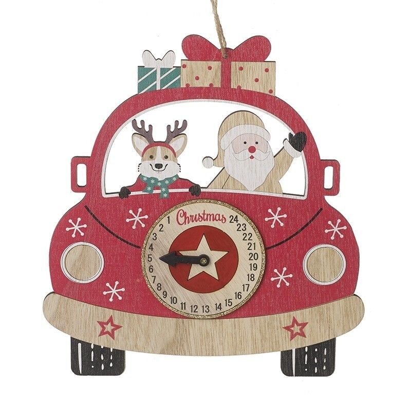 Santa`s Car Advent Calendar