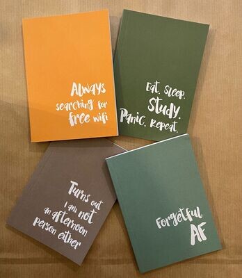 Note Books (Various styles)