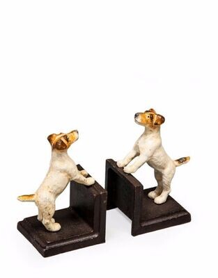 Cheeky Terrier Dog Bookends