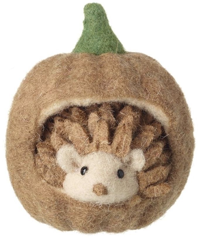 Felt Decoration - Hedgehog