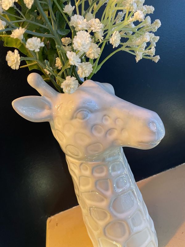 Giraffe Vase - Porcelain - 26cm