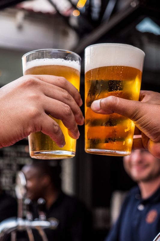 Imported and domestic beer ticket