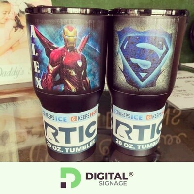 Impresión Uv Led - Dtf (Cilíndrico) Skim