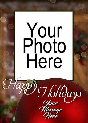5X7 Photo Christmas Card - Set of 24