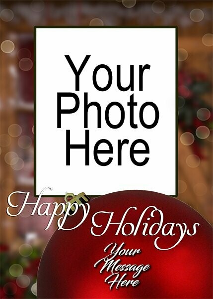 5X7 Photo Christmas Card - Set of 24
