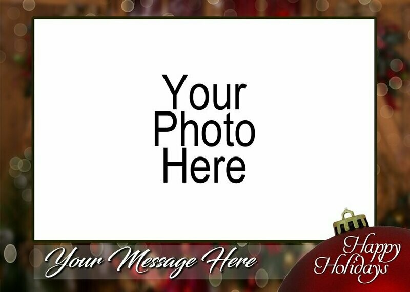 5X7 Photo Christmas Card - Set of 24