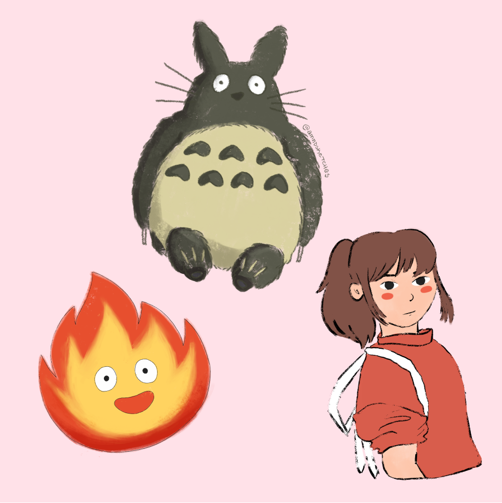 sticker - ghibli