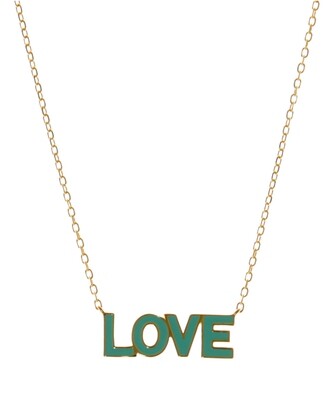 TURQUOISE LOVE NECKLACE