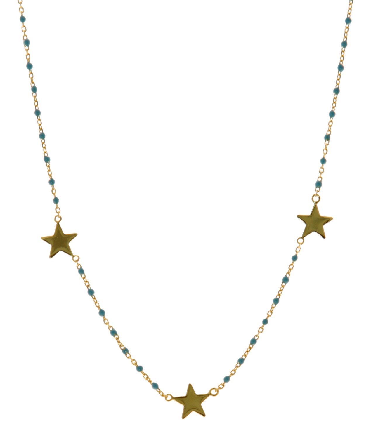 TURQUOISE STARY NECKLACE