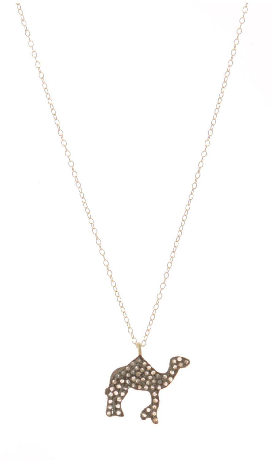 BLACK DIAMOND CAMEL NECKLACE