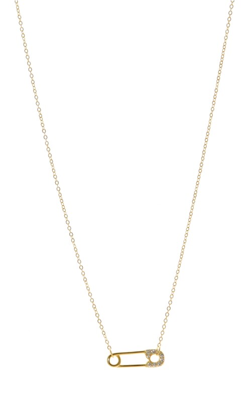 SAFETY PIN NECKLACE