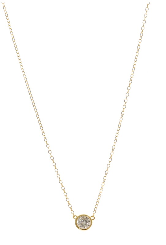 SOLITAIRE NECKLACE