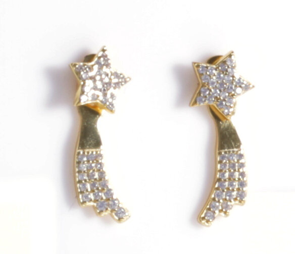 MULTIPLE WEAR SHOOTING STAR EARRINGS