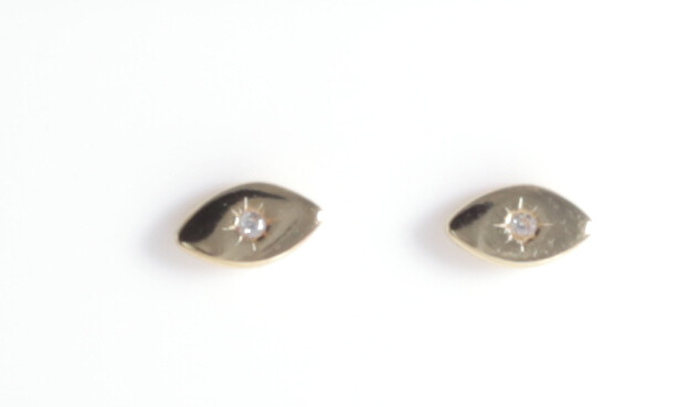 EVIL EYE AND STONE STUDS