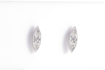 SILVER AND STONE STUDS