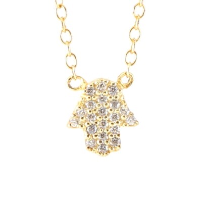 MINI HAMSA NECKLACE