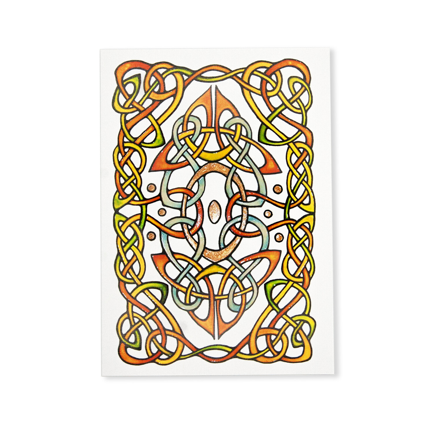 Golden Ring Greeting Card