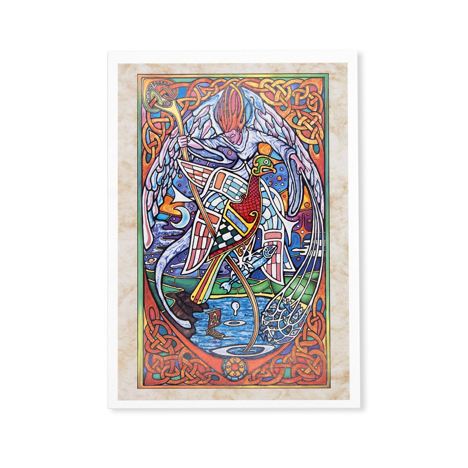 St. John The Eagle Greeting Card