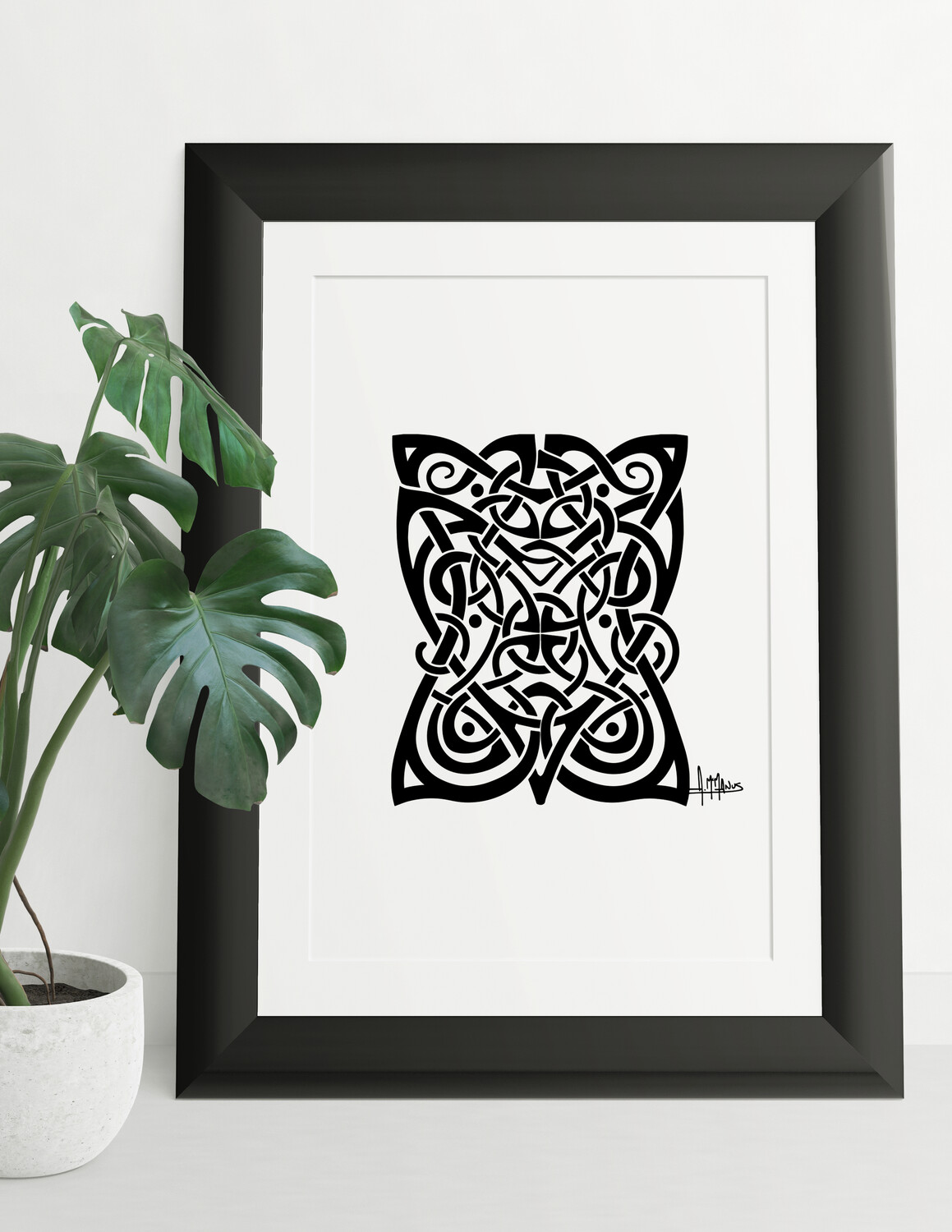 Celtic Heart I Print