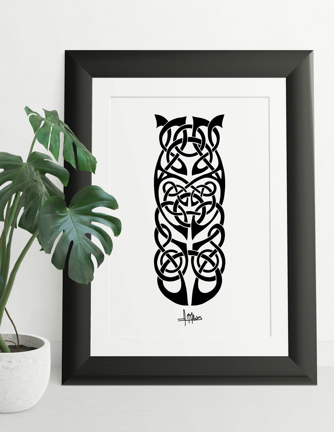 Celtic Heart II Print