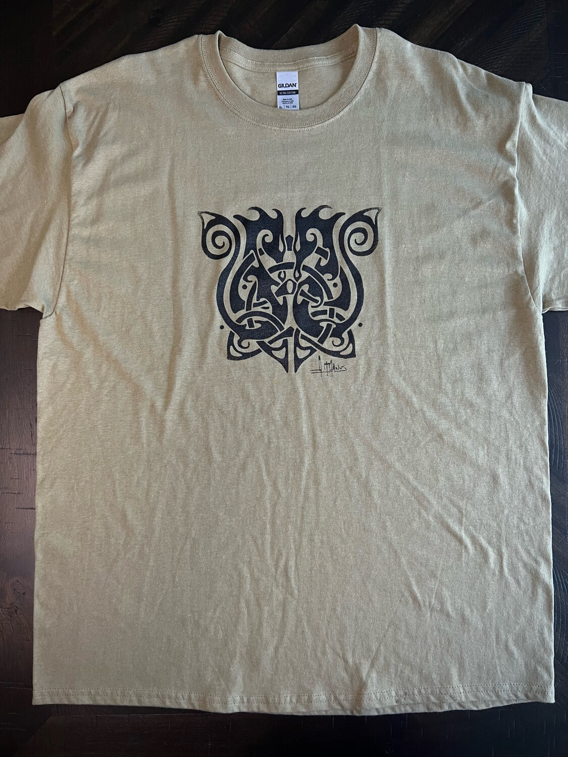 SALE! Celtic Seahorses T-Shirt (XL)