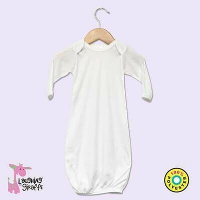 Baby Gown White Polyester